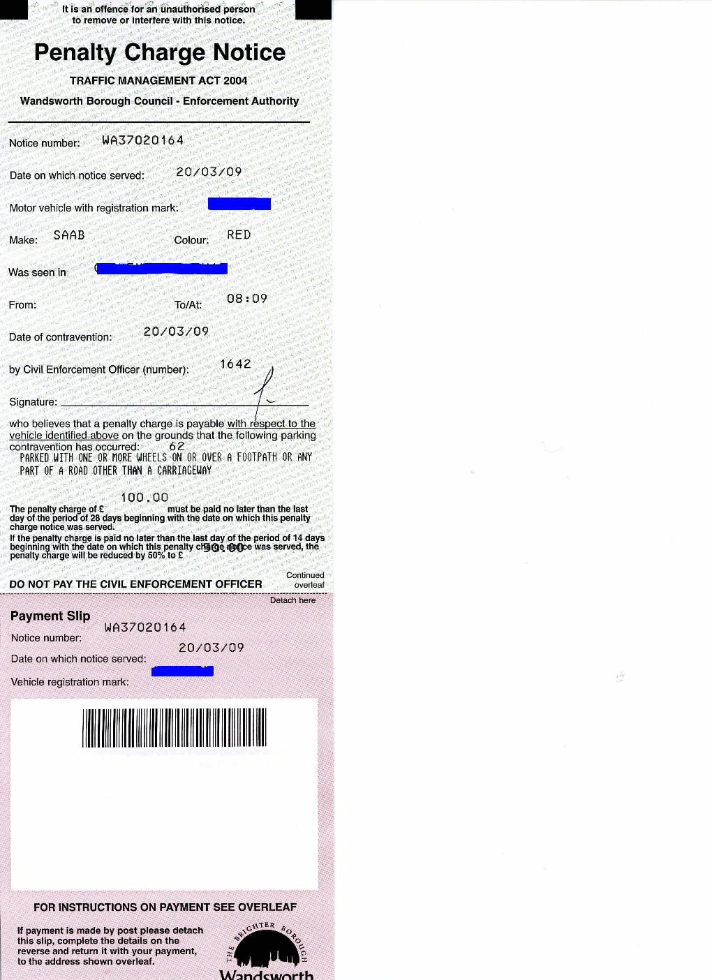 Legal ticket? - Private Land Parking Enforcement - Consumer Action Intended For Blank Parking Ticket Template
